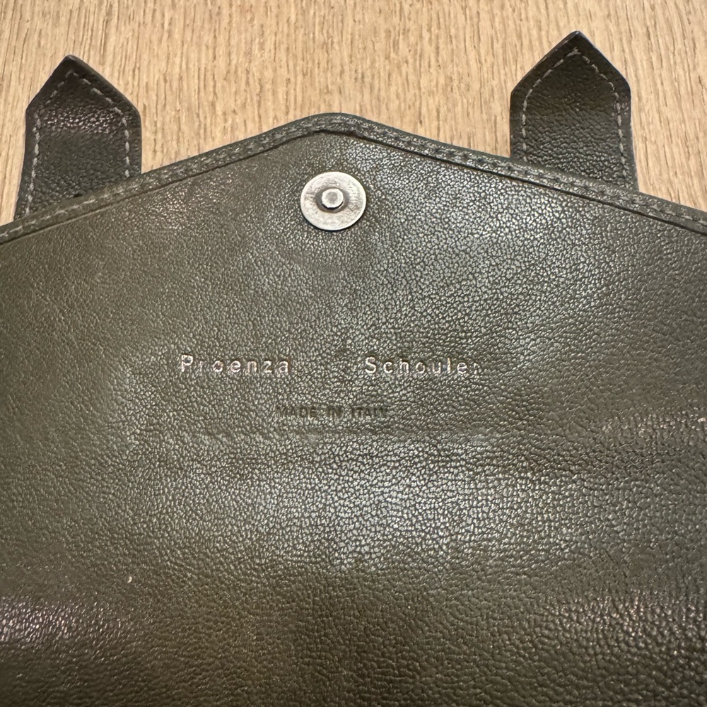Proenza Schouler Moss Green Wallet